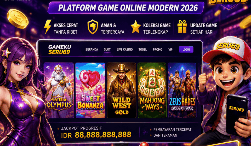 Game Slot Modern 2026 di Gameku dan Seru69 Semakin Populer