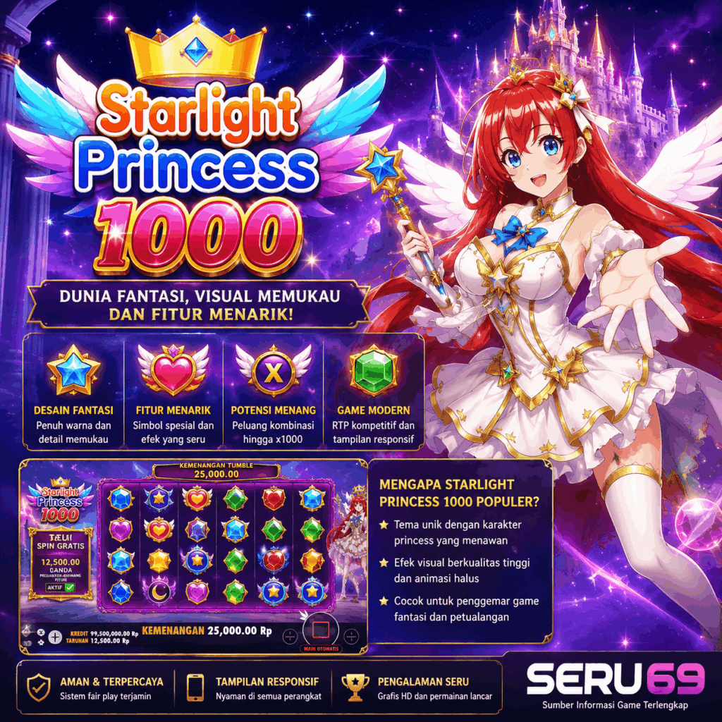 Starlight Princess 1000: Eksplorasi Dunia Fantasi dan Visual Modern dalam Game Digital