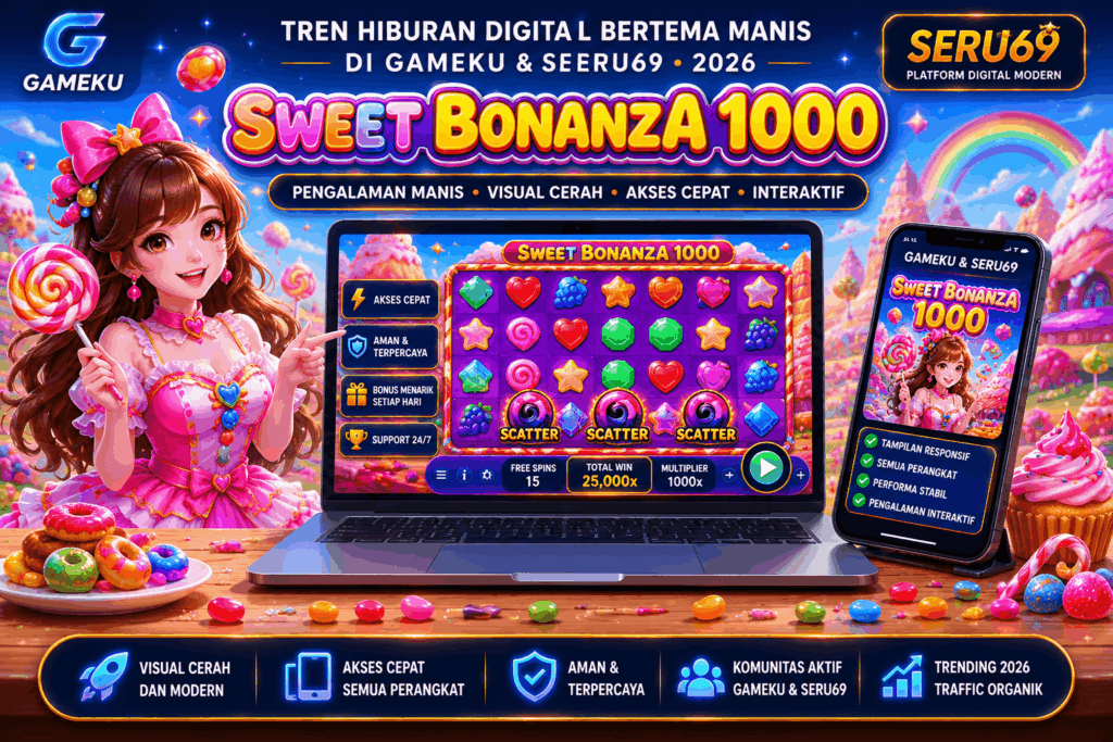 Tren Hiburan Digital Bertema Manis yang Semakin Digemari di Gameku dan Seru69 Tahun 2026
